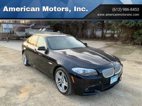 2013 BMW 5 Series for sale at American Motors, Inc. in Farmington MN