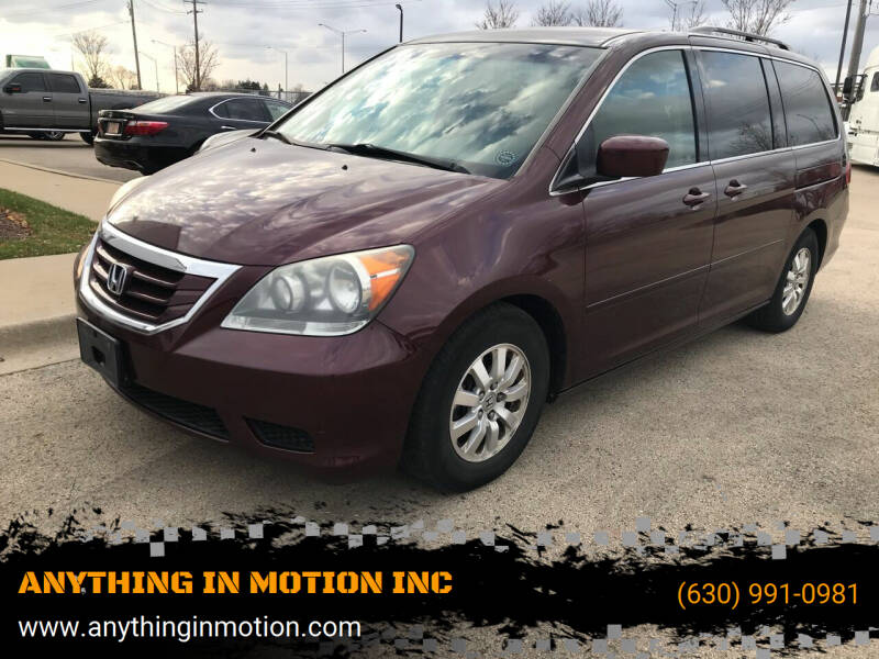 2008 Honda Odyssey for sale at ANYTHING IN MOTION INC in Bolingbrook IL