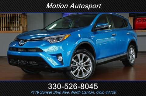 2016 Toyota RAV4 Hybrid for sale at Motion Auto Sport in North Canton OH