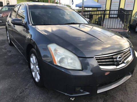 2007 Nissan Maxima for sale at MIAMI AUTO LIQUIDATORS in Miami FL