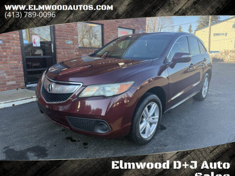 2015 Acura RDX for sale at Elmwood D+J Auto Sales in Agawam MA