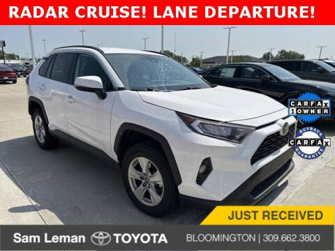 2021 Toyota RAV4 for sale at Sam Leman Mazda in Bloomington IL