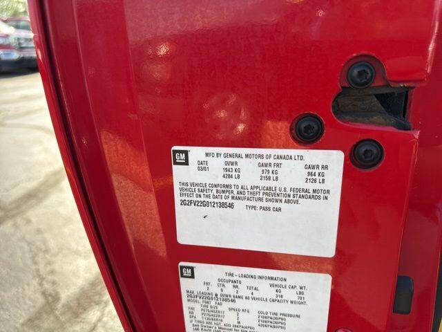 2001 Pontiac Firebird Trans Am