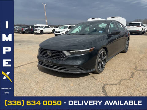 2023 Honda Accord Hybrid for sale at Impex Chevrolet GMC in Reidsville NC