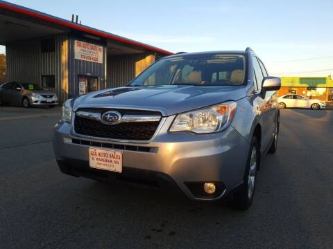 2014 Subaru Forester for sale at Gia Auto Sales in East Wareham MA
