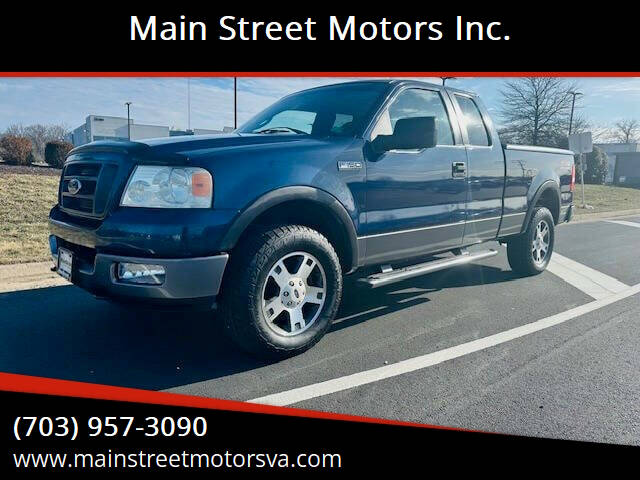 Used 2005 Ford F-150 XL with VIN 1FTPX14545NB77716 for sale in Chantilly, VA