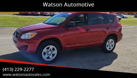 2011 Toyota RAV4 for sale at Watson Automotive in Sheffield MA