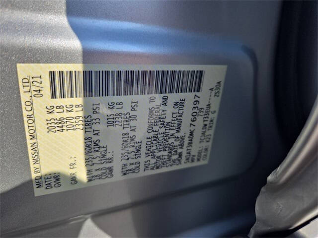 2021 Nissan Rogue SV