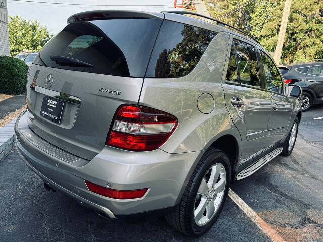 2009 Mercedes-Benz M-Class for sale at Crown Auto Sales in Marietta, GA