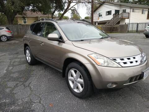 2003 Nissan Murano for sale at Auto City in Redwood City CA