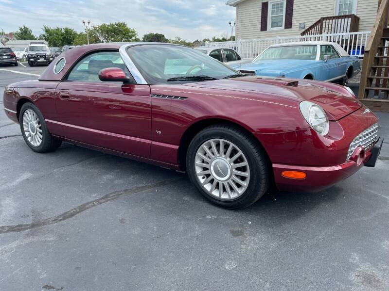 2004 Ford Thunderbird for sale at Deluxe Auto Sales Inc in Ludlow MA