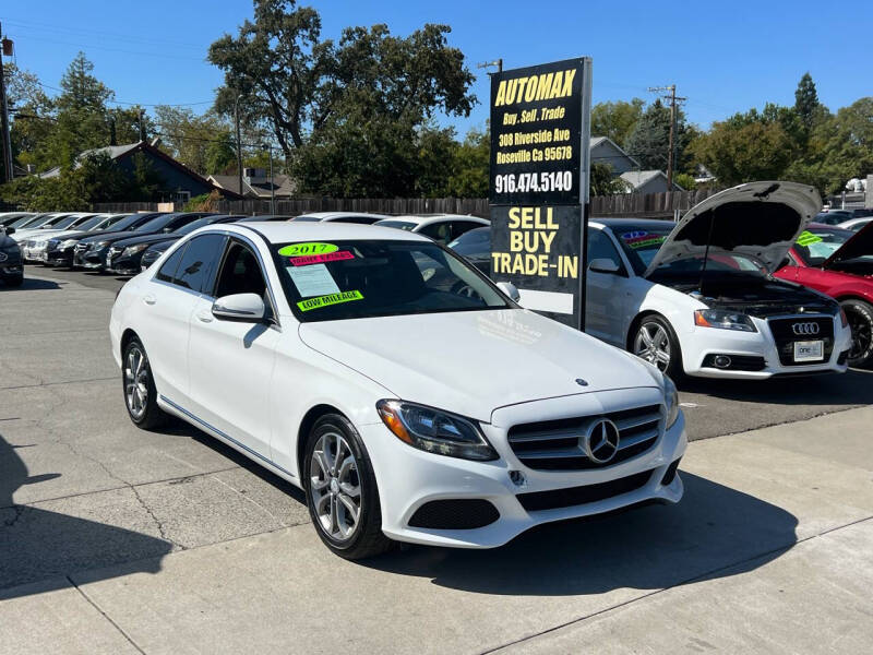 2017 Mercedes-Benz C-Class for sale at AUTOMAX ENTERPRISES INC. in Roseville CA