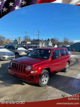 2010 Jeep Patriot for sale at Kari Auto Sales & Service in Erie PA