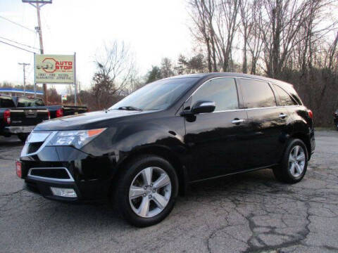 2012 Acura MDX for sale at AUTO STOP INC. in Pelham NH