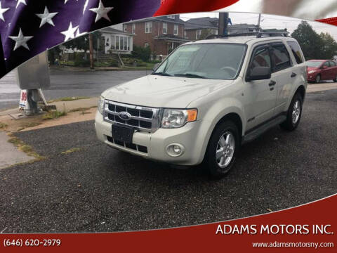 2008 Ford Escape for sale at Adams Motors INC. in Inwood NY