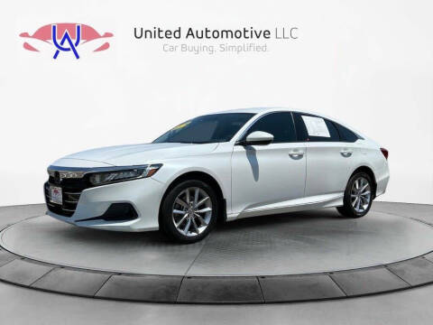 2022 Honda Accord for sale at UNITED AUTOMOTIVE in Denver CO