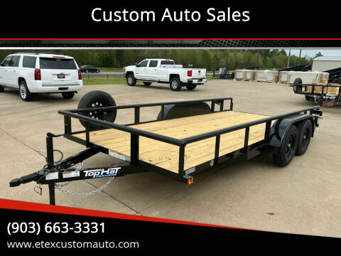 2022 Top Hat 16x83 Utility Trailer for sale at Custom Auto Sales - TRAILERS in Longview TX
