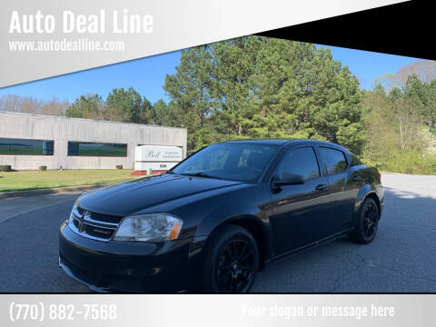 2014 Dodge Avenger for sale at Auto Deal Line in Alpharetta GA