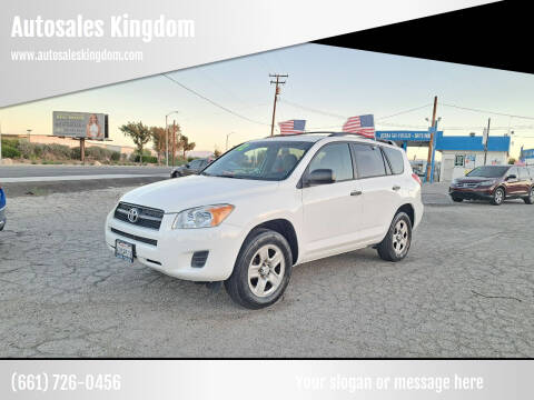 2012 Toyota RAV4 for sale at Autosales Kingdom in Lancaster CA