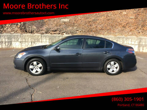2008 Nissan Altima for sale at Moore Brothers Inc in Portland CT