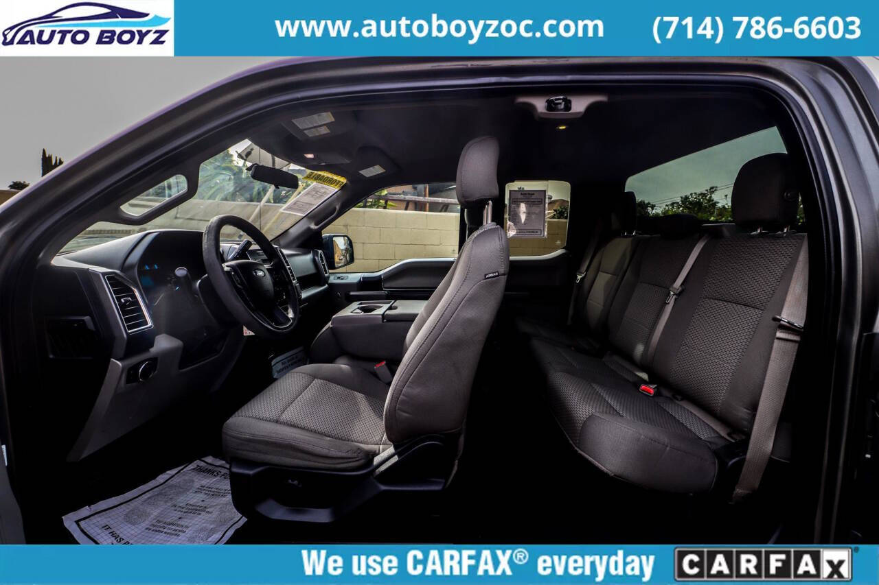 2015 Ford F-150 for sale at Auto Boyz in Garden Grove, CA