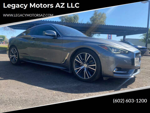 2017 Infiniti Q60 for sale at Legacy Motors AZ LLC in Phoenix AZ