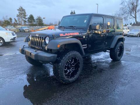 2017 Jeep Wrangler Unlimited for sale at Universal Auto Sales in Salem OR