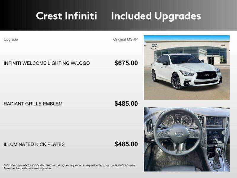 2024 Infiniti Q50 Red Sport 400