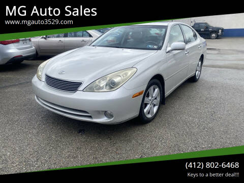 2005 Lexus ES 330 for sale at MG Auto Sales in Pittsburgh PA