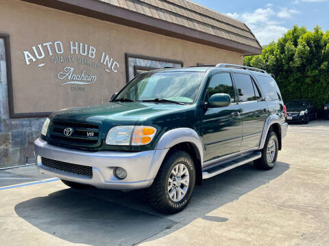 2002 Toyota Sequoia for sale at Auto Hub, Inc. in Anaheim CA