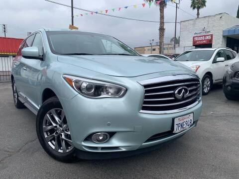 2013 Infiniti JX35 for sale at Galaxy of Cars in North Hills CA