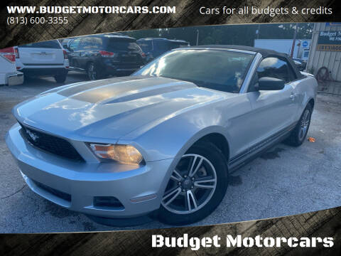 2011 Ford Mustang for sale at Budget Motorcars in Tampa FL