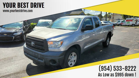 2012 Toyota Tundra for sale at YOUR BEST DRIVE in Oakland Park FL