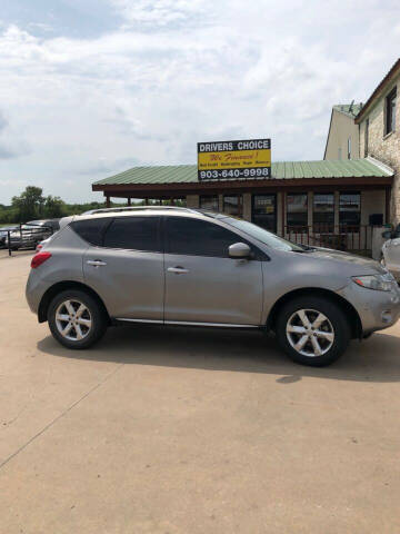2010 Nissan Murano for sale at Drivers Choice in Bonham TX