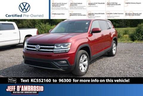 2019 Volkswagen Atlas for sale at Jeff D'Ambrosio Auto Group in Downingtown PA