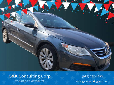 2011 Volkswagen CC for sale at G&K Consulting Corp in Fair Lawn NJ