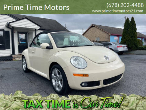 2006 Volkswagen New Beetle Convertible for sale at Prime Time Motors in Marietta GA
