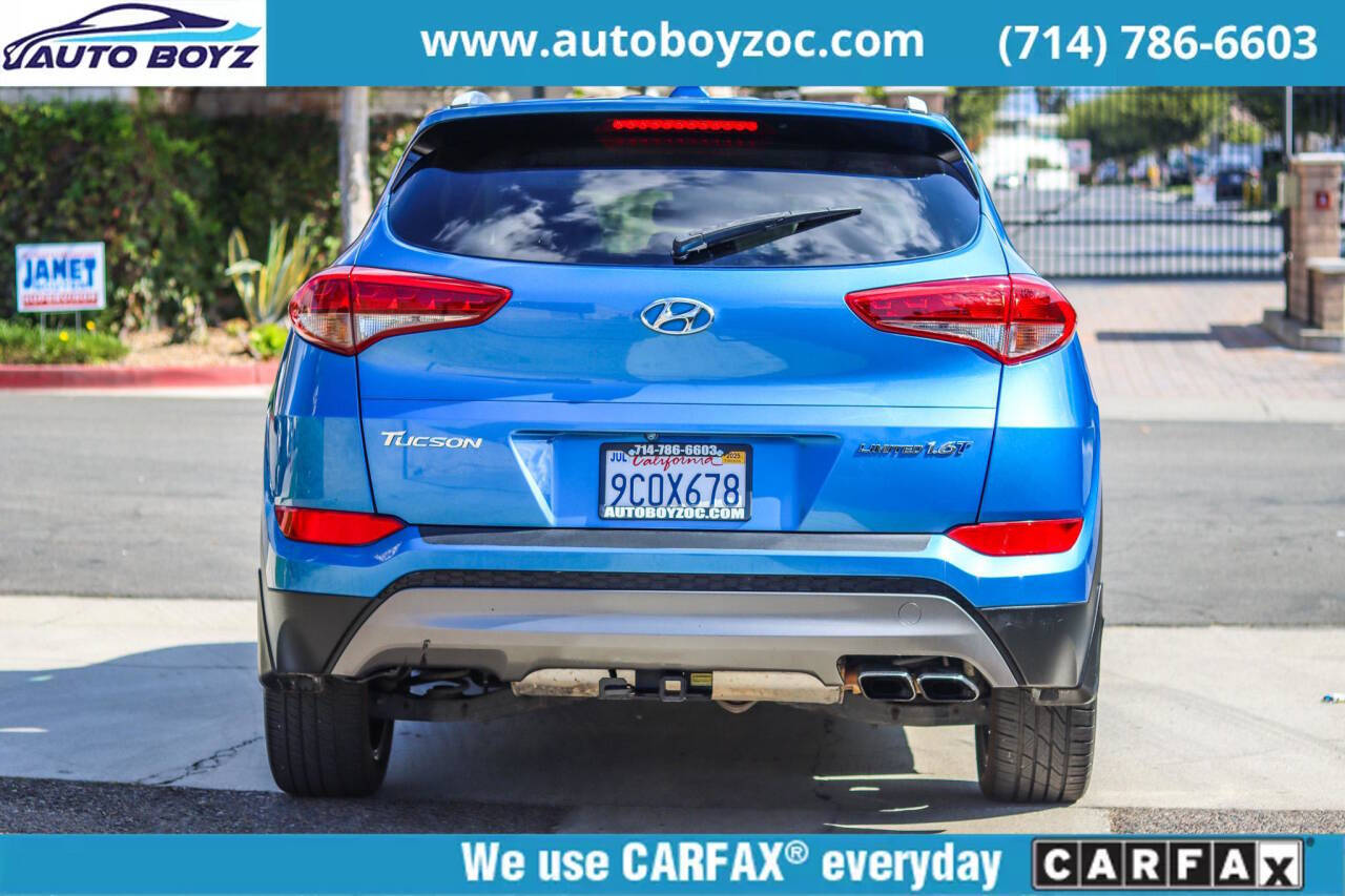 2016 Hyundai TUCSON for sale at Auto Boyz in Garden Grove, CA