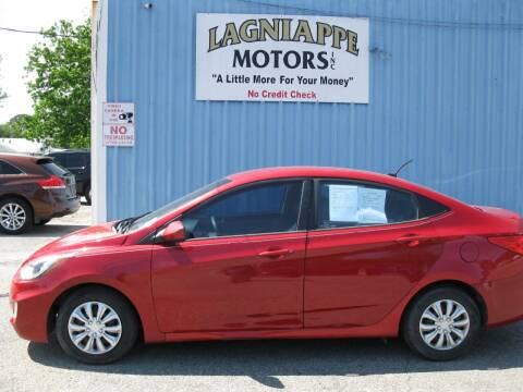 2014 Hyundai Accent for sale at Lagniappe Motors Of New Iberia, Inc. in New Iberia LA