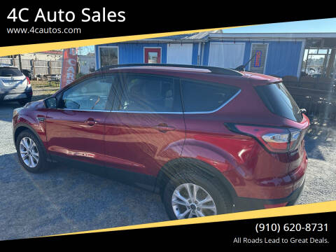 2018 Ford Escape for sale at 4C Auto Sales in Wilmington NC