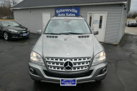2011 Mercedes-Benz M-Class for sale at SCHERERVILLE AUTO SALES in Schererville IN