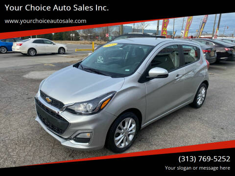 2020 Chevrolet Spark for sale at Your Choice Auto Sales Inc. in Dearborn MI
