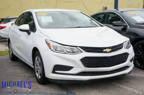 2018 Chevrolet Cruze for sale at Michael's Auto Sales Corp in Hollywood FL