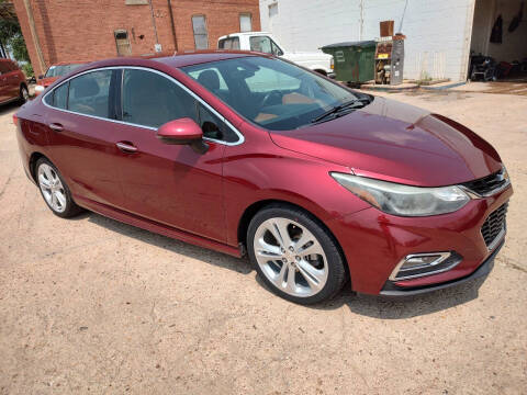 2016 Chevrolet Cruze for sale at Apex Auto Sales in Coldwater KS