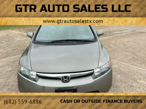 2008 Honda Civic for sale at GTR Auto Sales LLC in Haltom City TX