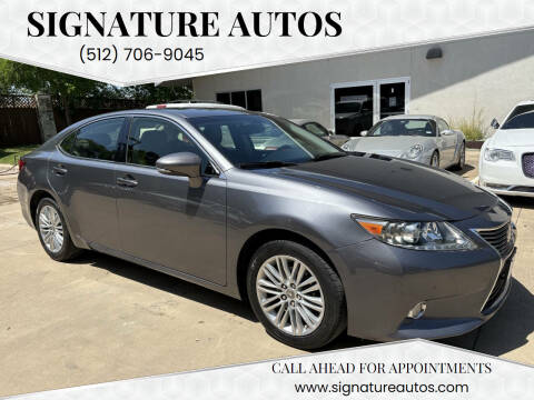 2013 Lexus ES 350 for sale at Signature Autos in Austin TX