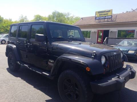 2009 Jeep Wrangler Unlimited for sale at Germantown Auto Sales in Carlisle OH