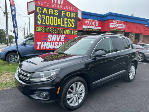 2013 Volkswagen Tiguan for sale at HW Auto Wholesale in Norfolk VA
