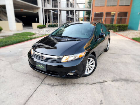 2012 Honda Civic for sale at Austin Auto Planet LLC in Austin TX