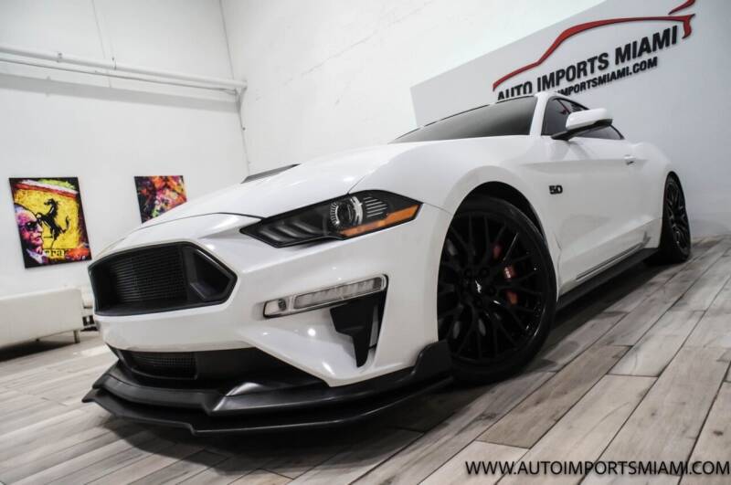 2018 Ford Mustang for sale at AUTO IMPORTS MIAMI in Fort Lauderdale FL